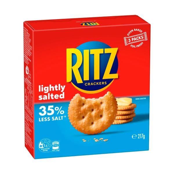 Crackers Lightly Salted 3 Pack