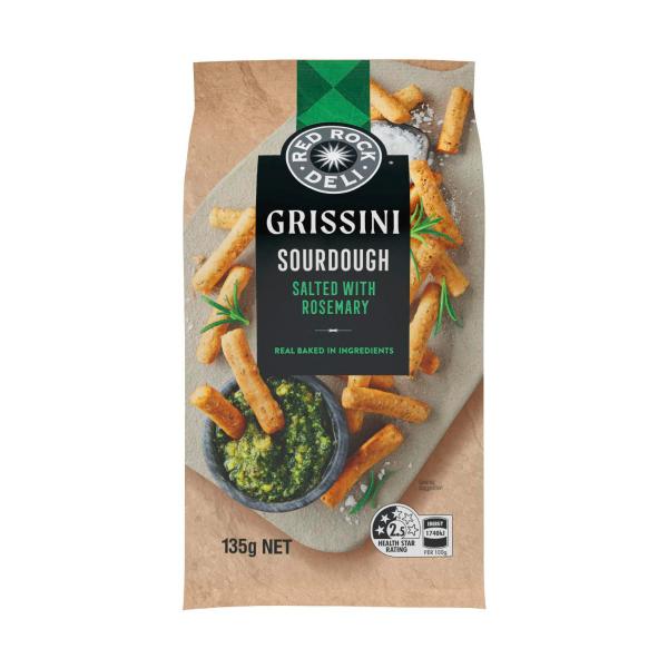 Grissini Salted Sourdough With Rosemary