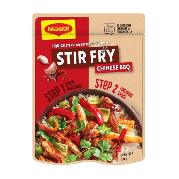 Stir Fry Chinese Sticky BBQ Flavour