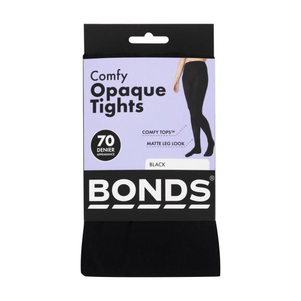 Bonds 70d Opaque/ No Dig Tight Black Sm/med | 1 PACK – Coles