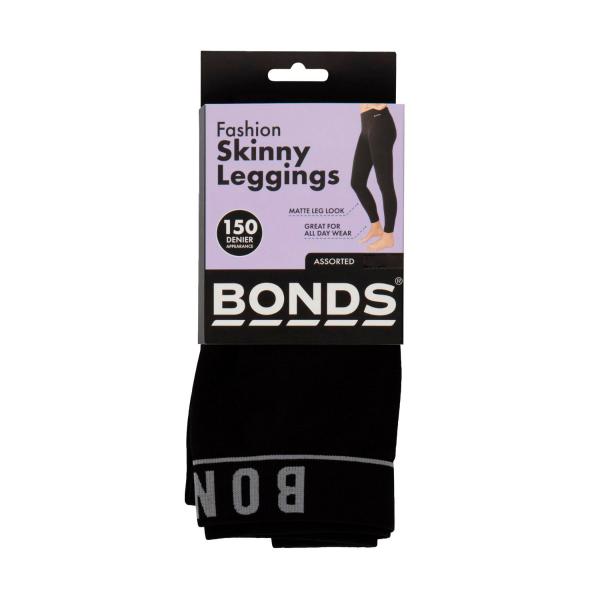 Bonds Skinny Legging Mix Colour Small/medium | 1 pack – Coles
