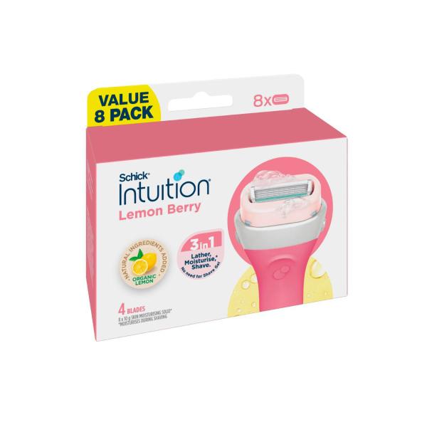 Intuition Lemon Berry Refill Razor Blades