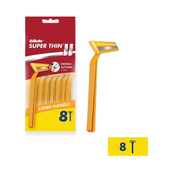 Super Thin Long Handle Disposable Razors