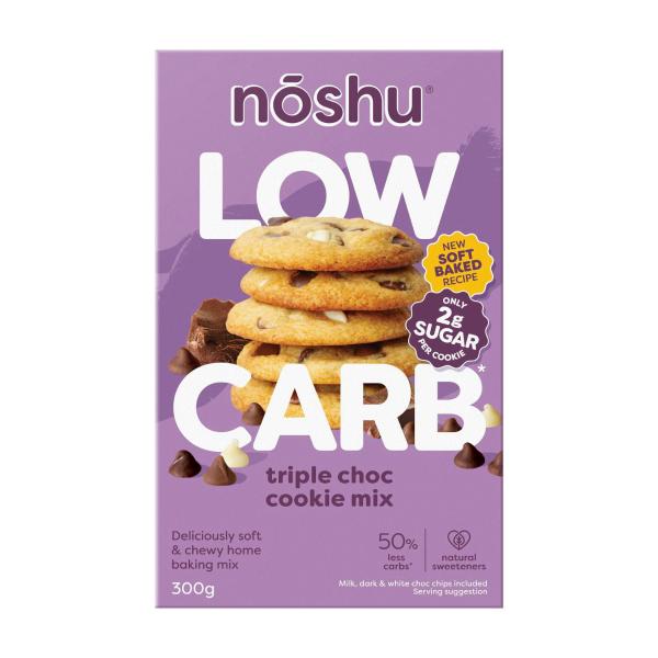 Low Carb Triple Choc Chip Cookies Mix