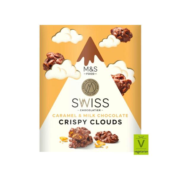 Swiss Caramel And Milk Chocolate Crispy Clouds