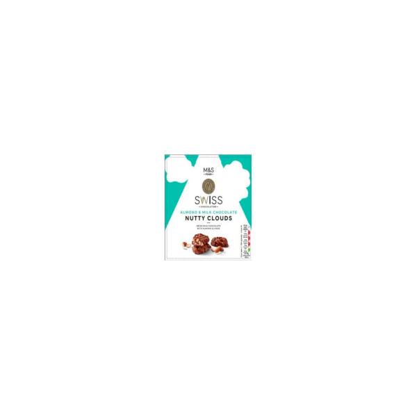 Swiss Almond And Milk Chocolate Nutty Clouds
