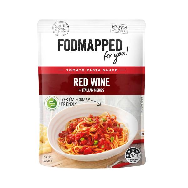Gluten Free Red Wine & Tomato Pasta Sauce