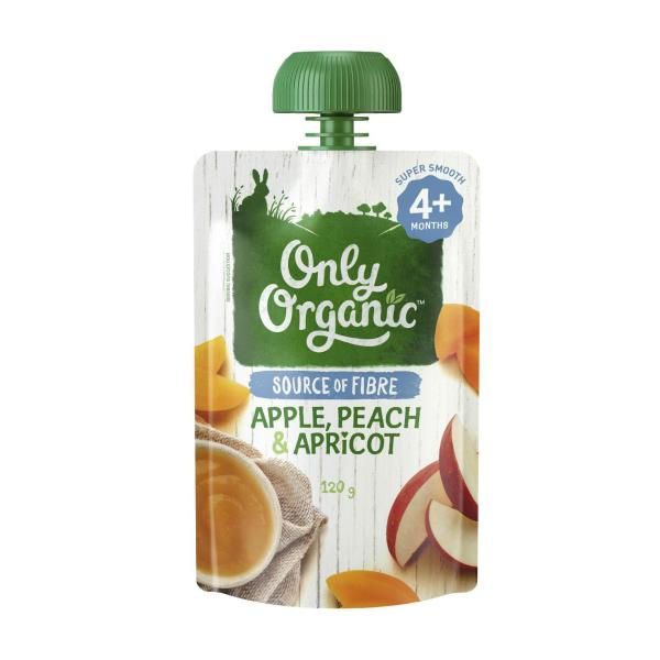 Apple Peach Apricot Pouch