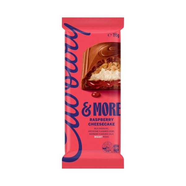 Raspberry Cheesecake & More Block Chocolate
