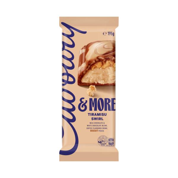 Tiramisu Swirl & More Block Chocolate