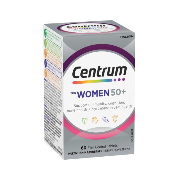 Centrum For Women 50+ Multivitamin | 60 Pack – Coles