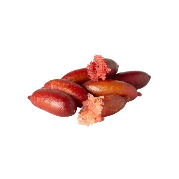 Unwaxed Red Champagne Finger Limes