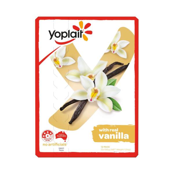 Yoghurt Vanilla 12x100g