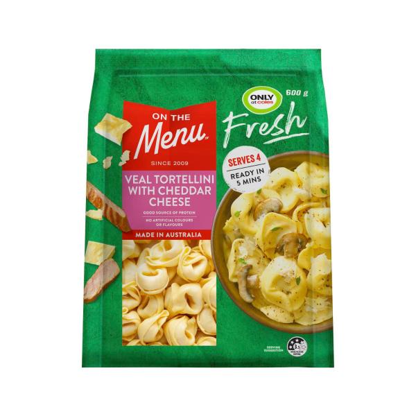 On The Menu Fresh Veal Tortellini | 600g – Coles