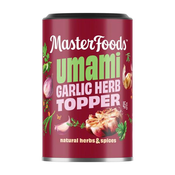 Masterfoods Umami Garlic Herb Seasoning Can | 45g – Coles