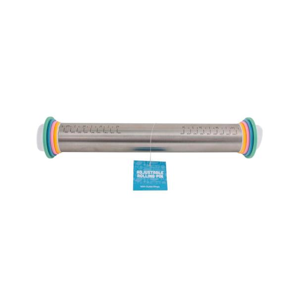 Variasi Rollign Pin Buy Adjustable Roling Pin With Guide Rings 1 Each | Coles