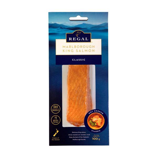 Regal New Zealand King Salmon Classic Hot Smoked Salmon