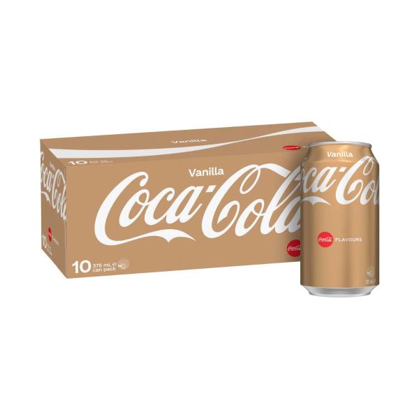 Vanilla Soft Drink Multipack Cans 10x375ml