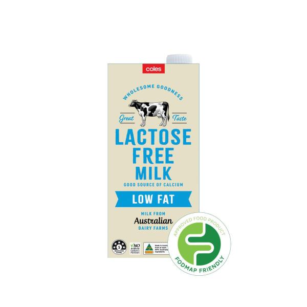 Coles Lactose Free Uht Milk Low Fat 1L product image