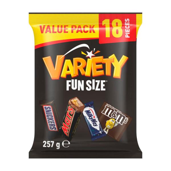Variety Fun Size Chocolate Party Bag