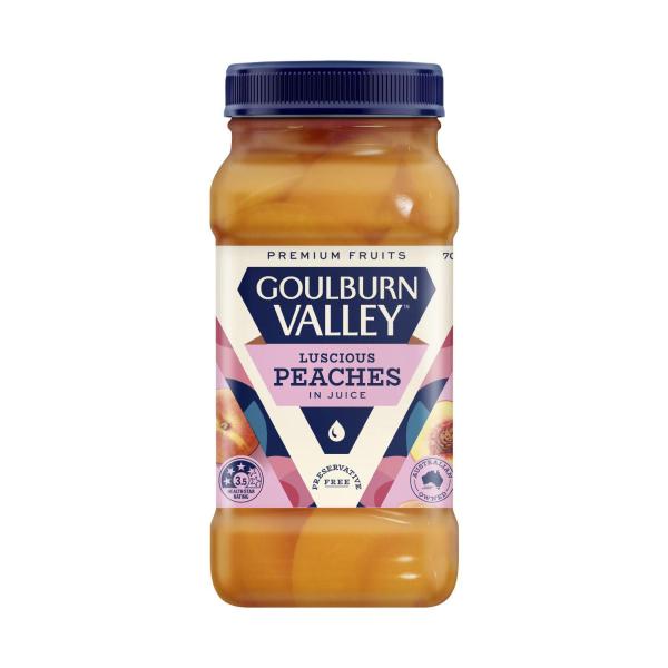 Goulburn Valley Peaches Slices In Natural Juice 700g product image