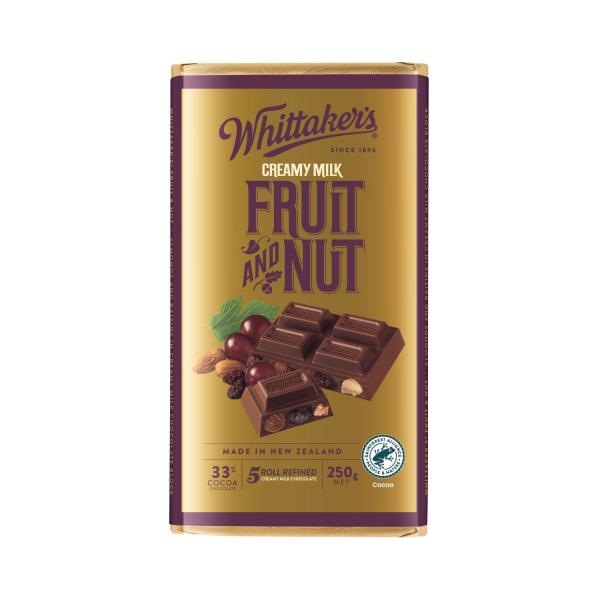 Block Chocolate Fruit And Nut