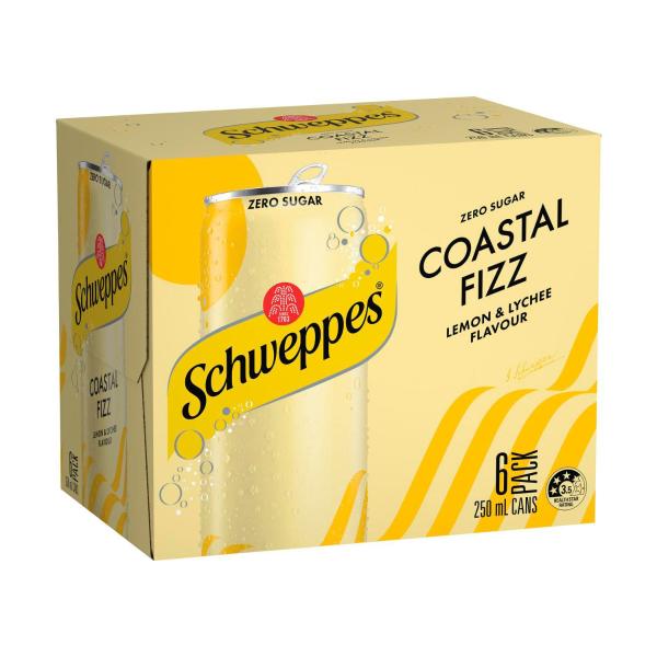 Schweppes 6 pack