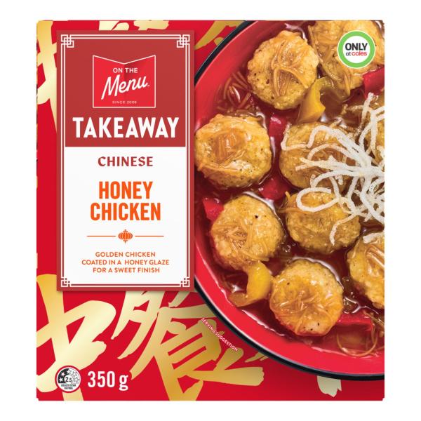 On The Menu Takeaway Main Chinese Honey Chicken