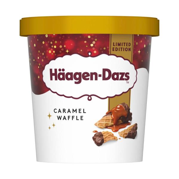 Haagen-Dazs Caramel Waffle Ice Cream Tub