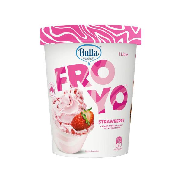 Bulla Strawberry Froyo Tub