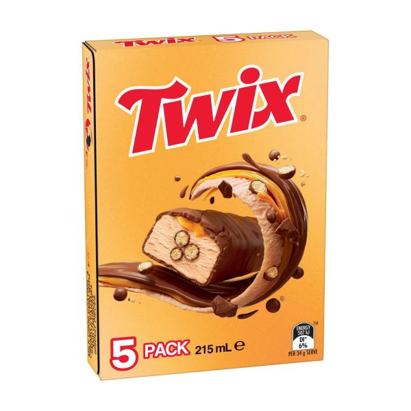 Twix Ice Bars 5 Pack