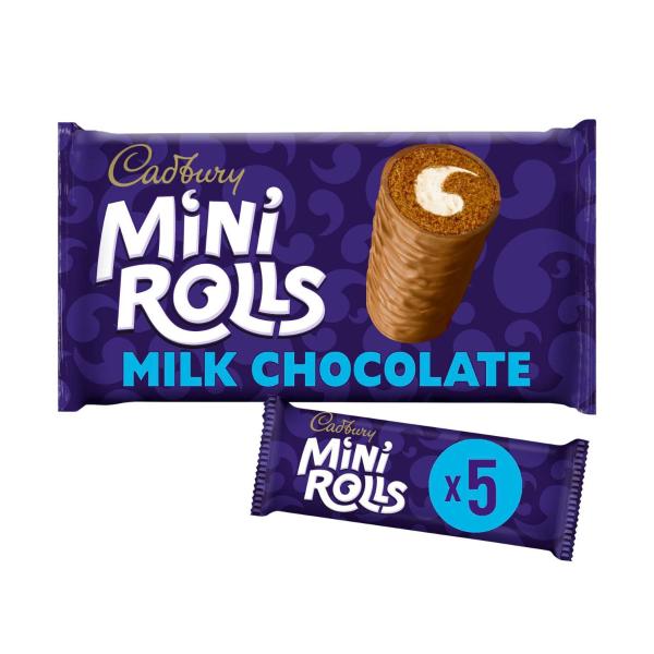 Mini Rolls Chocolate 5 Pack