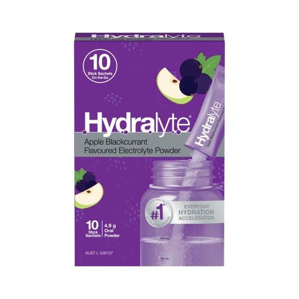 Hydralyte Stick Sachet Apple And Blackcurrant