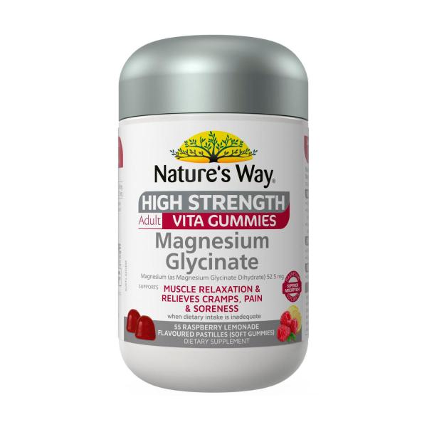Nature's Way High Strength Adult Vita Gummies Magnesium Glycinate