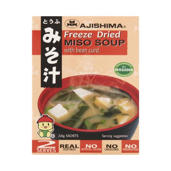 Freeze Dried Miso Soup With Bean Curd