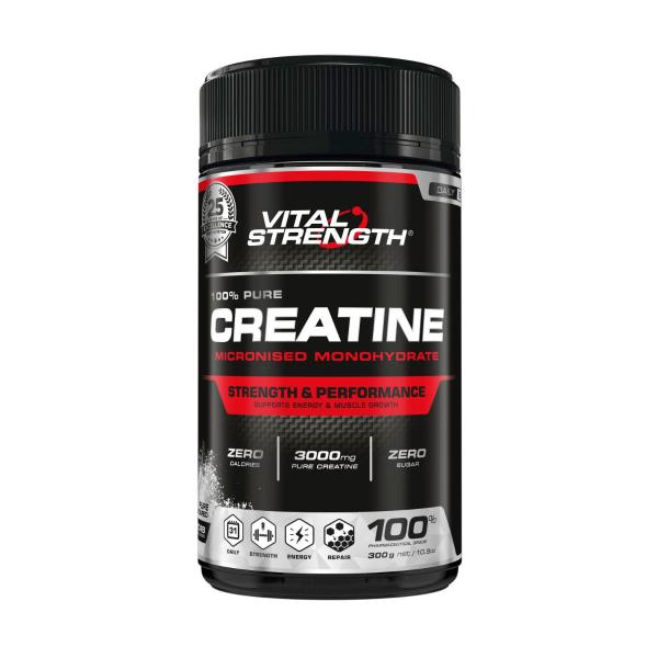 Vital Strength 100% Pure Creatine Monohydrate 300g product image