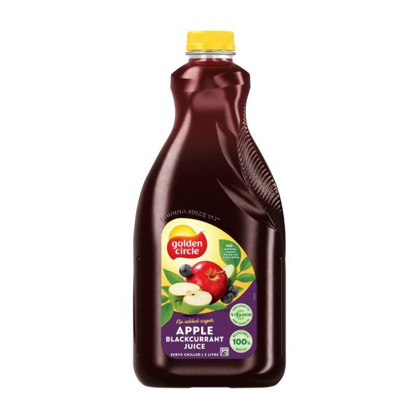 Golden Circle 100% Apple Blackcurrant Juice 2L product image
