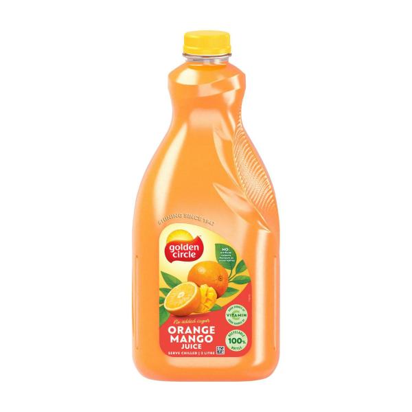 Golden Circle 100% Orange Mango Juice 2L