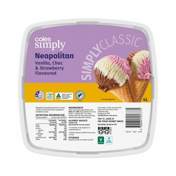 Neapolitan Ice Dessert