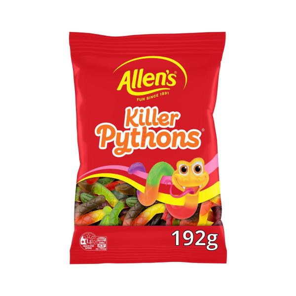 Lollies Killer Pythons