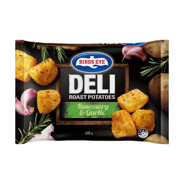 Birds Eye Deli Roast Potato Rosemary & Garlic 600g