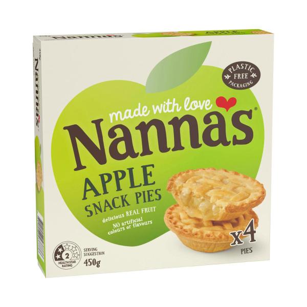 Apple Snack  Pies 4 Pack