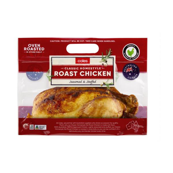 Buy Coles RSPCA Approved Whole Chicken Roast Each Coles