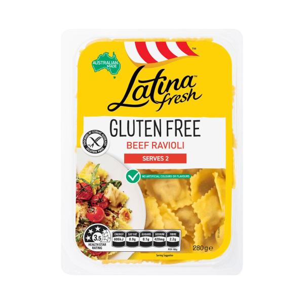 Fresh Gluten Free Beef Ravioli Pasta