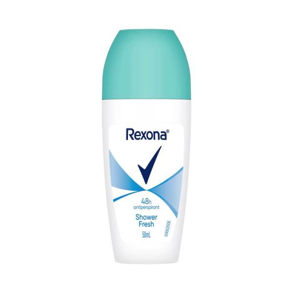 Rexona Women Deodorant 48hr Roll On Invisible Shower Fresh 50mL product image