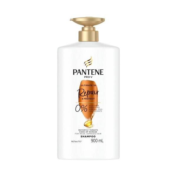 Pantene Pro-v Ultimate 10 Repair & Protect Shampoo 900mL
