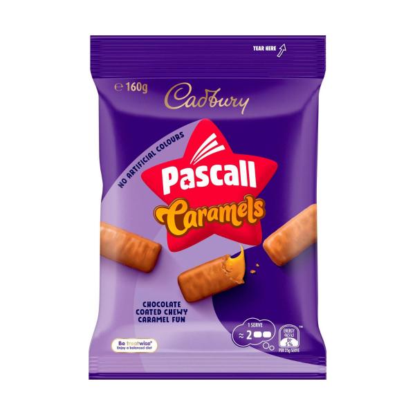 Pascall Caramels Lollies