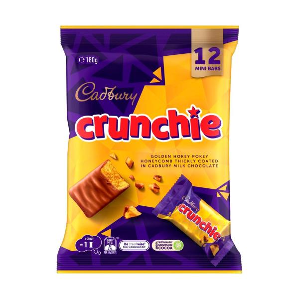 Crunchie Chocolate Sharepack 12 Pack