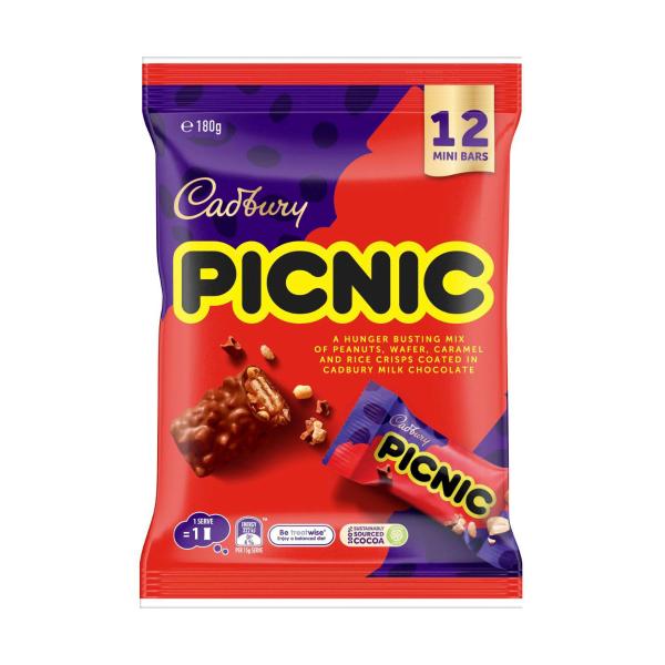 Picnic Milk Chocolate Sharepack 12 Pack