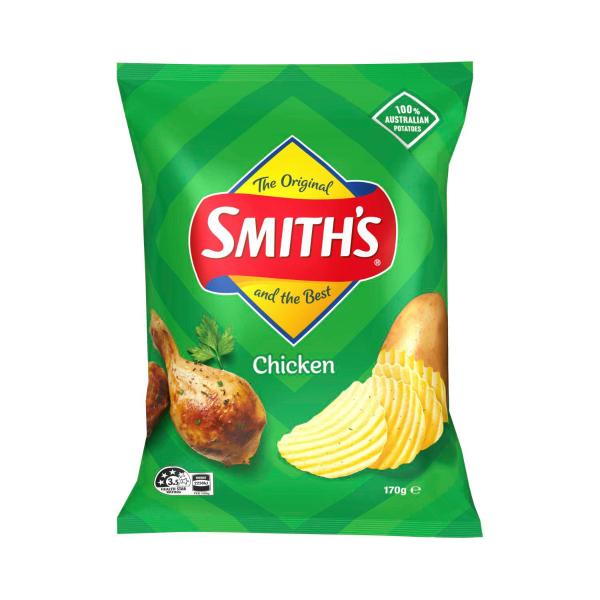 Crinkle Cut Chicken Potato Chips